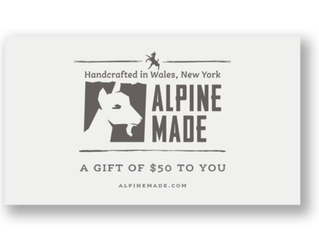 $50 Alpine Made Gift Card